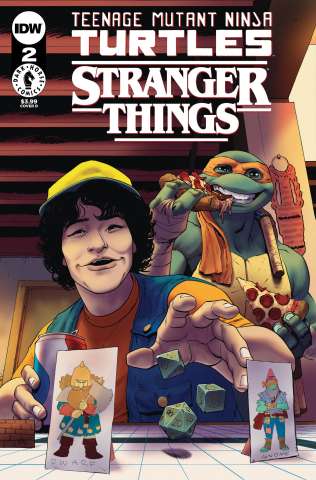 Teenage Mutant Ninja Turtles / Stranger Things #2 (Gorham Cover)