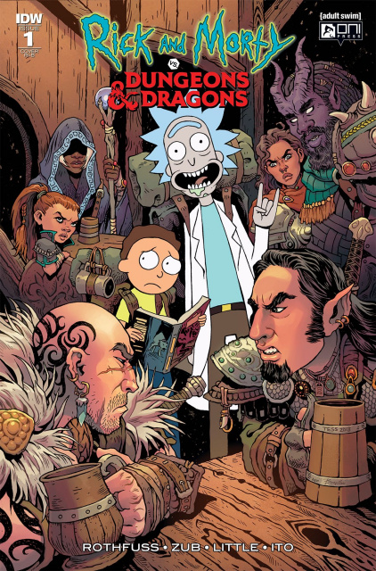 Rick and Morty vs. Dungeons & Dragons #1 (25 Copy Cover)