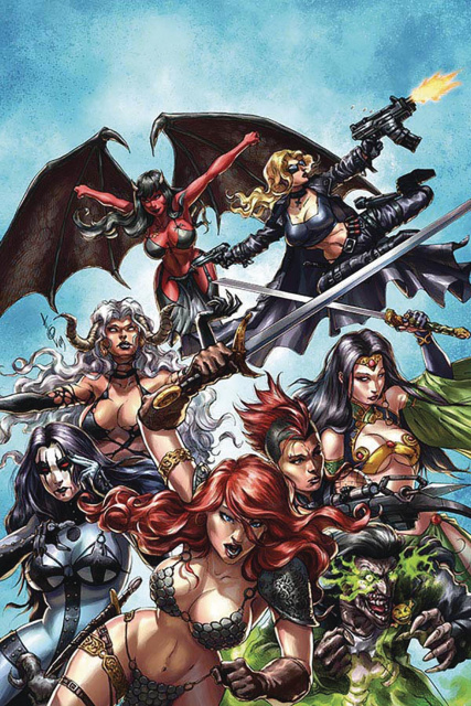 Red Sonja: Age of Chaos #1 (Quah Virgin Cover)