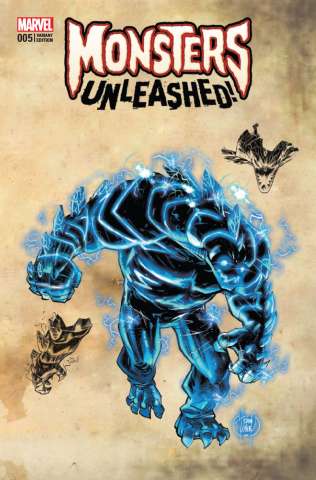 Monsters Unleashed! #5 (Kubert Monster Cover)