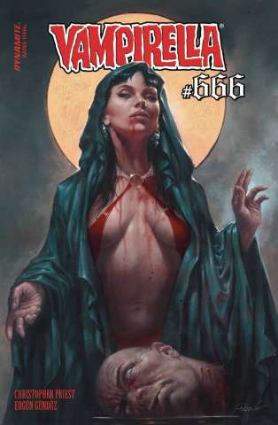 Vampirella #666 (Parillo Foil Priest Signed Cover)