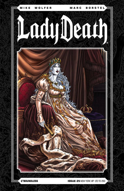 Lady Death #25 (New York VIP Cover)