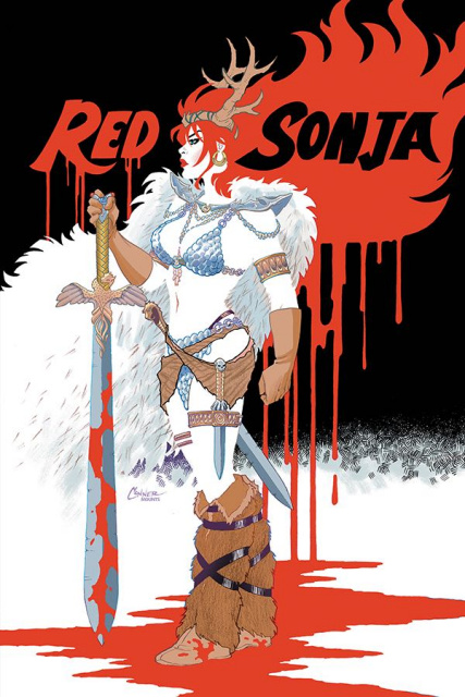 Red Sonja #4 (Conner Virgin Cover)