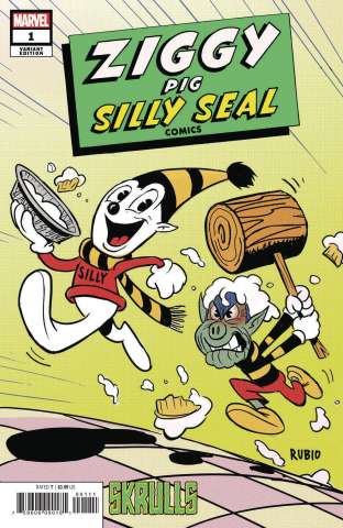 Ziggy Pig Silly Seal Comics #1 (Rubio Skrulls Cover)