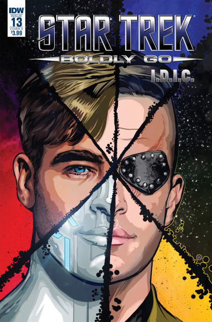 Star Trek: Boldly Go #13 (Shasteen Cover)
