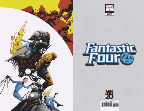 Fantastic Four #3 (Jae Lee MKXX Virgin Cover)