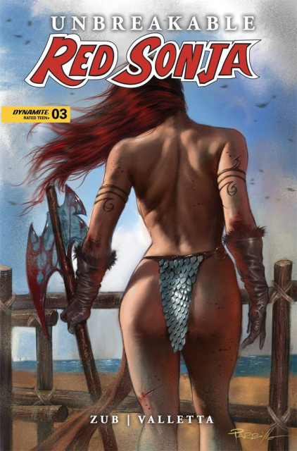 Unbreakable Red Sonja #3 (Parrillo Cover)