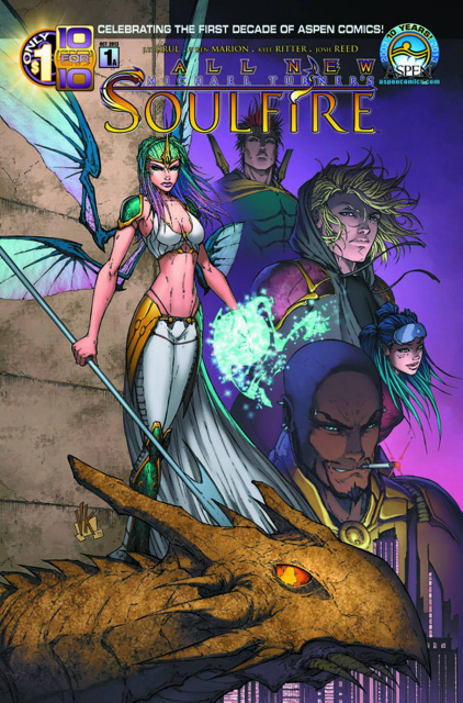 All New Soulfire #1 (Direct Market Cover)