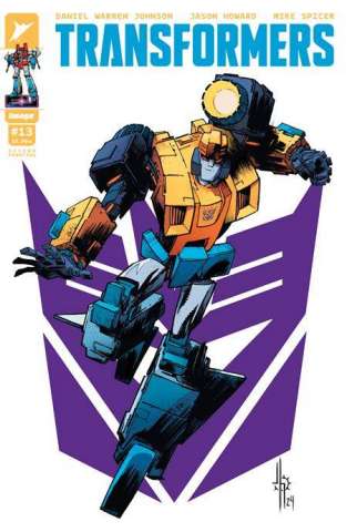 Transformers #13 (Howard Decepticon 2nd Printing)