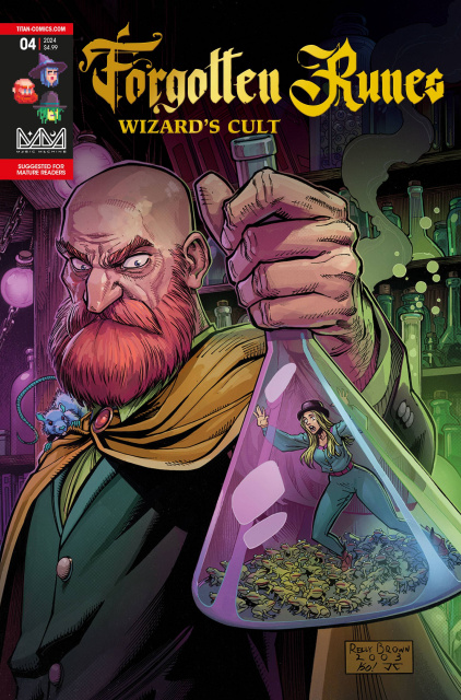 Forgotten Runes: Wizard's Cult #4 (Brown Cover)