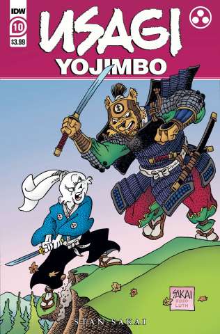 Usagi Yojimbo #10 (Sakai Cover)