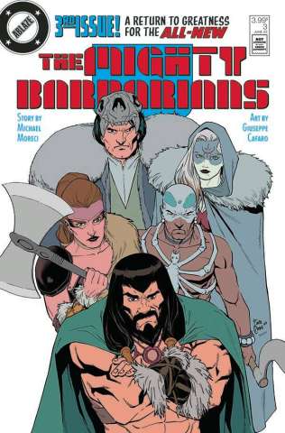 The Mighty Barbarians #3 (Casas Homage Cover)
