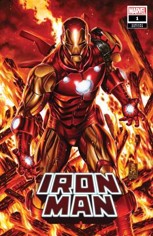 Iron Man #1 (Brooks Cover)