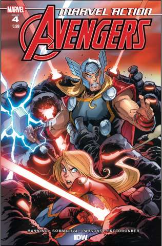 Marvel Action: Avengers #4 (Sommariva Cover)