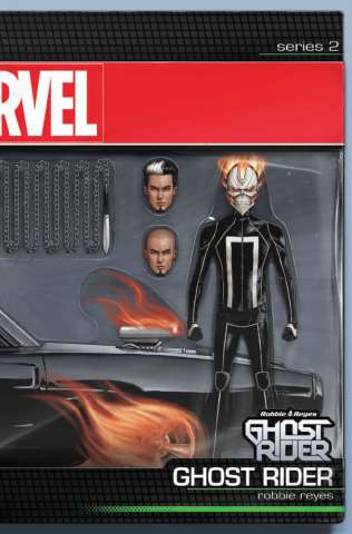 Ghost Rider #1 (Christopher Action Figure Cover)