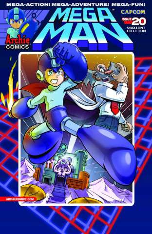 Mega Man #20 (Jampole Cover)