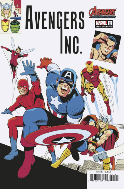 Avengers Inc. #1 (Leo Romero Avengers 60th Anniversary Cover)