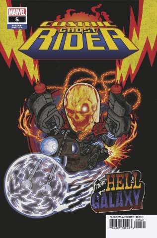 Cosmic Ghost Rider #5 (Superlog Cover)