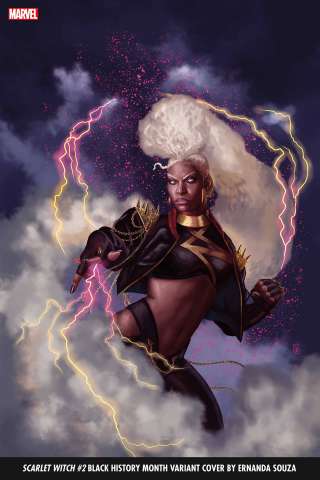 Scarlet Witch #2 (Souza Storm Black History Month Cover)