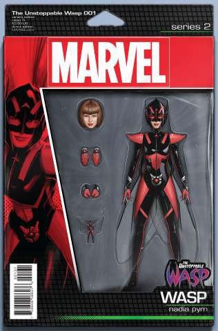 The Unstoppable Wasp #1 (Christopher Action Figure Cover)