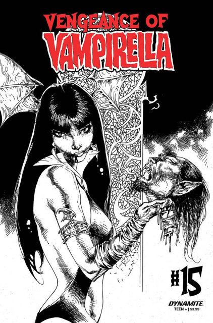 Vengeance of Vampirella #15 (11 Copy Castro B&W Cover)