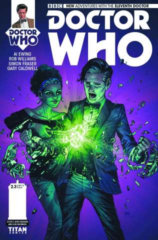 Doctor Who: New Adventures with the Eleventh Doctor, Year Two #3 (Cassara Cover)