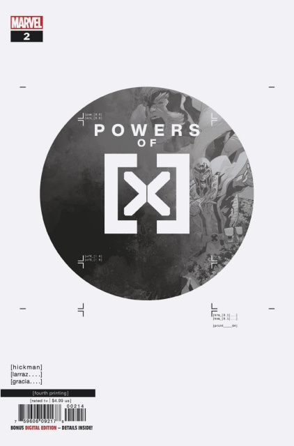 Powers of X #2 (Silva 4th Printing)