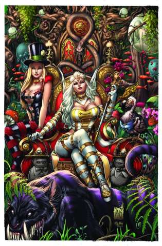 Grimm Fairy Tales: Wonderland #10 (Krome Cover)