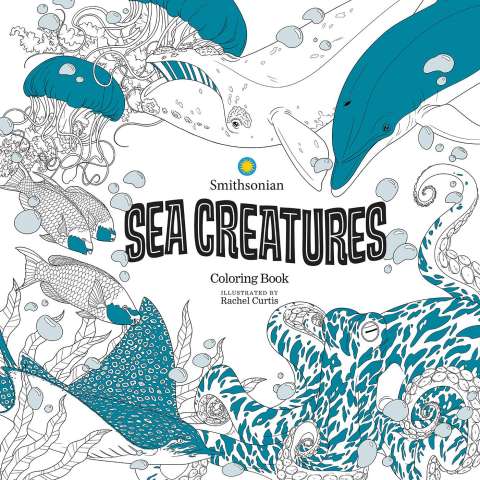 Sea Creatures: A Smithsonian Coloring Book