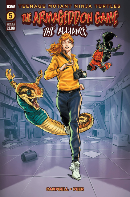 Teenage Mutant Ninja Turtles: The Armageddon Game - The Alliance #5 (Mercado Cover)