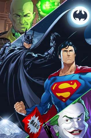 Batman / Superman: World's Finest #10 (Dan Schoening Card Stock Cover)