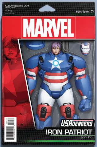 U.S.Avengers #1 (Christopher Action Figure Cover)