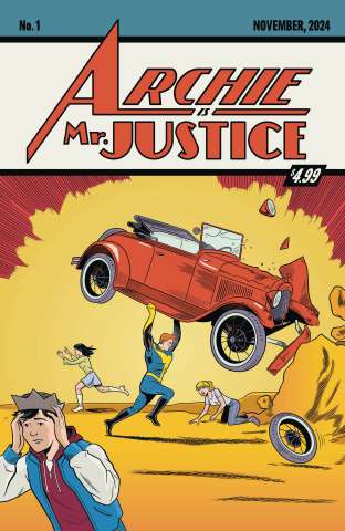 Archie is Mr. Justice #1 (Matt Talbot Cover)