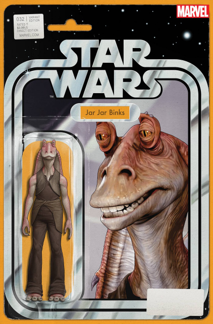 Star Wars #32 (Christopher Action Figure Cover)