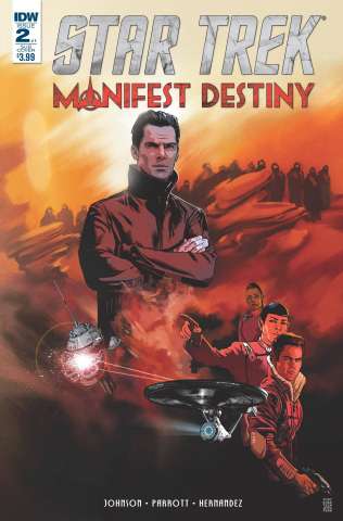 Star Trek: Manifest Destiny #2 (Subscription Cover)