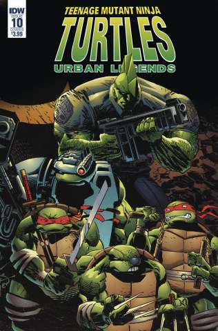 Teenage Mutant Ninja Turtles: Urban Legends #10 (Fosco & Larsen Cover)