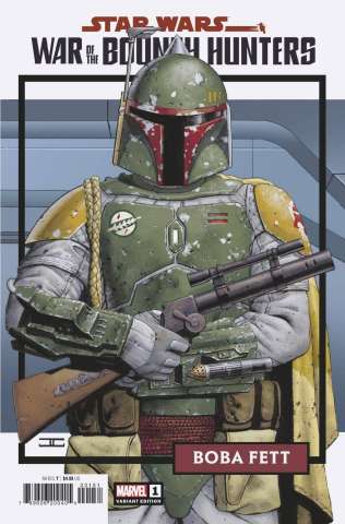 Star Wars: War of the Bounty Hunters #1 (Trading Card Cover)