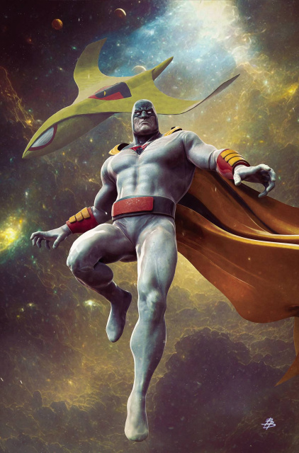 Space Ghost #1 (Barends Virgin Cover)