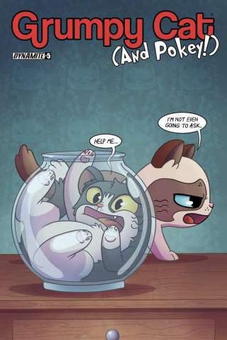Grumpy Cat (and Pokey!) #5 (Garbowska Cover)