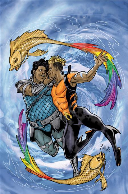 Aquamen #5 (Joe Phillips Pride Month Card Stock Cover)