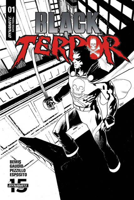 Black Terror #1 (30 Copy Gorham B&W Cover)