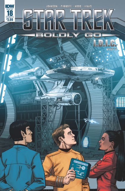 Star Trek: Boldly Go #18 (Marron Cover)