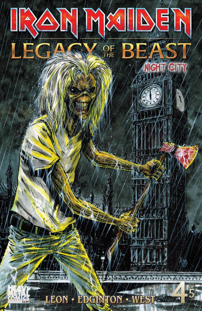 Iron Maiden: Legacy of the Beast - Night City #4 (Williams Cover)