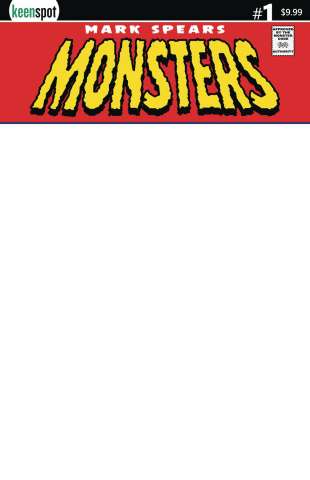 Monsters #1 (Blank Sketch Cover)