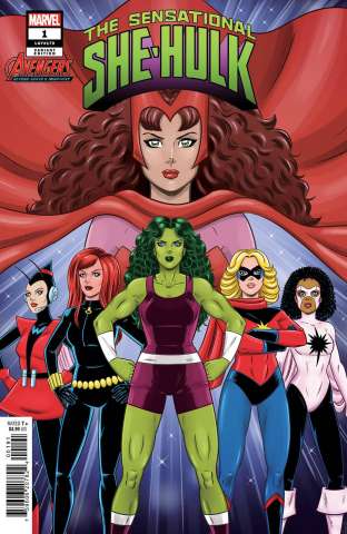 The Sensational She-Hulk #1 (Gisele Lagace Avengers 60th Anniversary Cover)