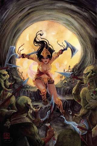 Dejah Thoris #3 (Rare Nen Virgin Art Cover)