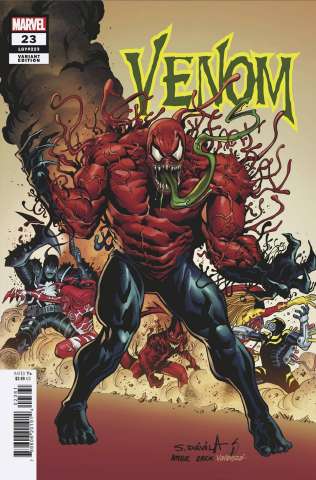 Venom #23 (Sergio Davila Homage Cover)