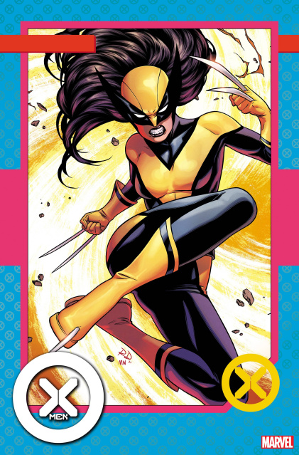 X-Men #8 (Dauterman Trading Card Cover)