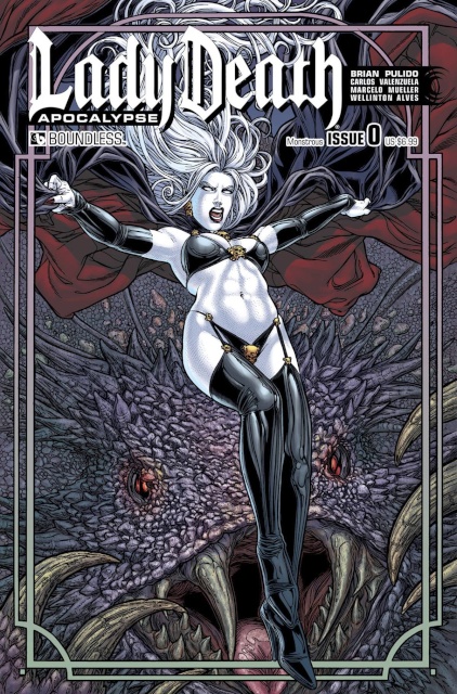Lady Death: Apocalypse #0 (Monstrous Cover)