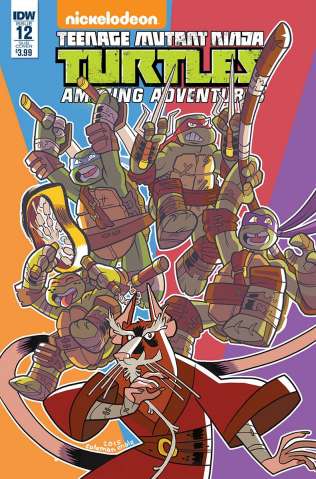 Teenage Mutant Ninja Turtles: Amazing Adventures #12 (Subscription Cover)